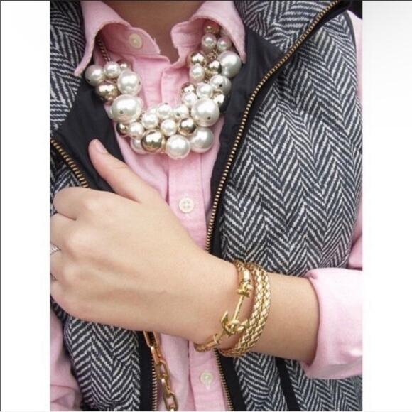 J. Crew Tan & Black Down Excursion Herringbone Quilted Full Zip Vest Size Small - Picture 13 of 13